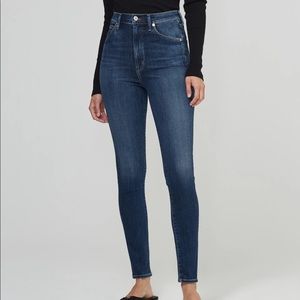 Citizen of Humanity Chrissy Long High Rise Skinny